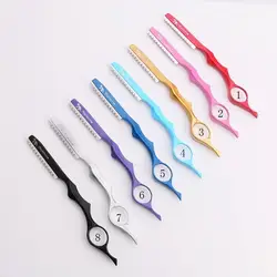 Скребок парикмахерский нож основной красивый макияж инструмент профессиональные волосы филировочные ножницы для резки парикмахерские