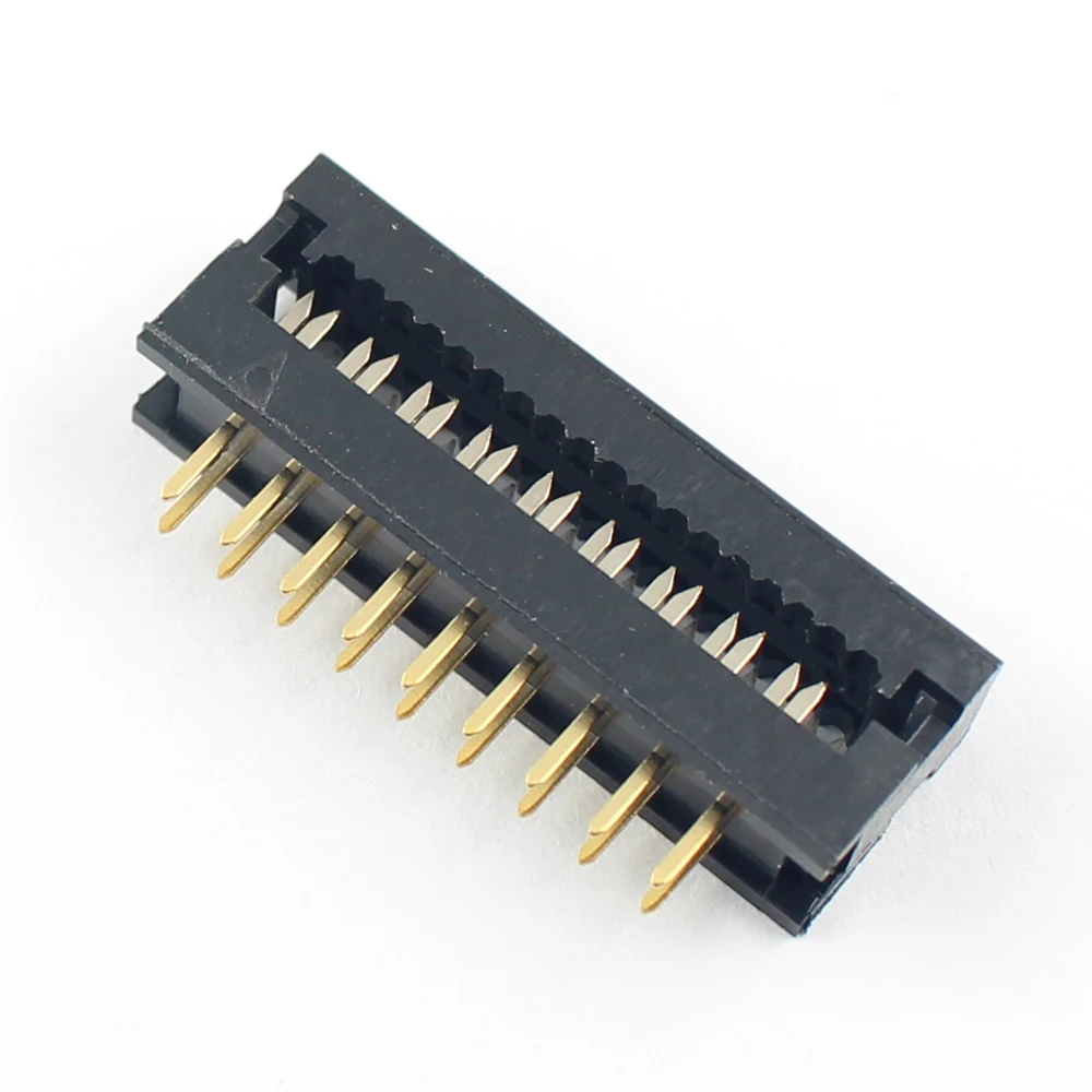 10pcs 2.54mm 2x9 Pin FD 18 Male Header IDC Ribbon Cable Transition Connector | Обустройство дома