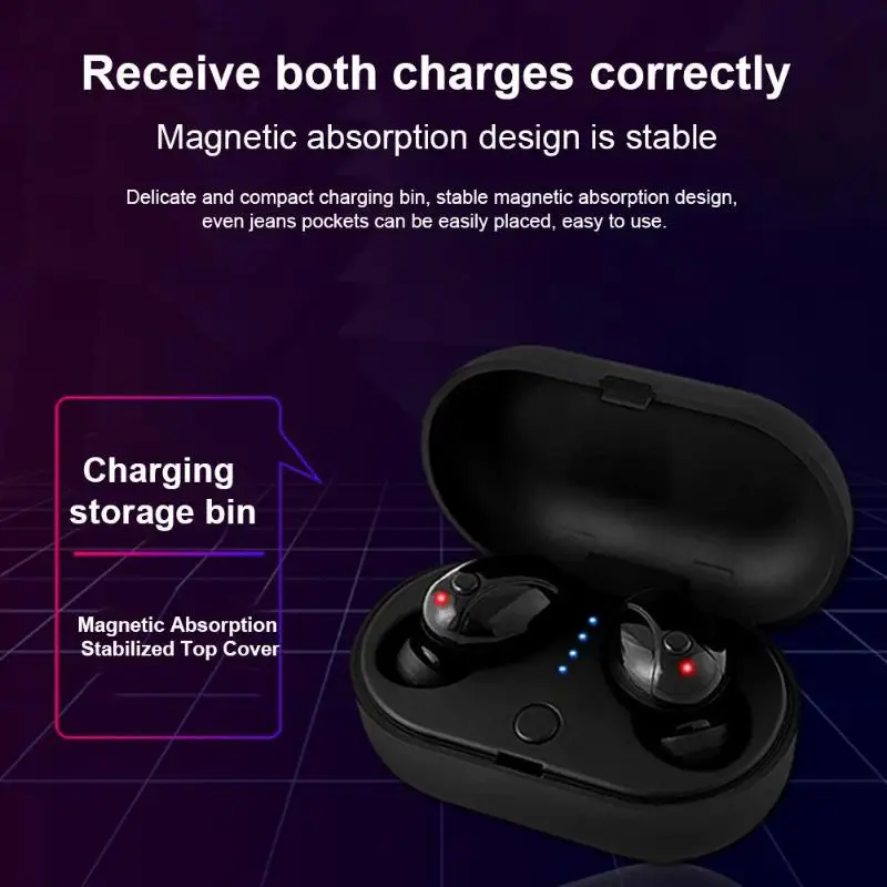 TWS M20 Bluetooth наушники гарнитура 3D стерео HiFi ж/зарядная коробка модные для Iphone Спорт