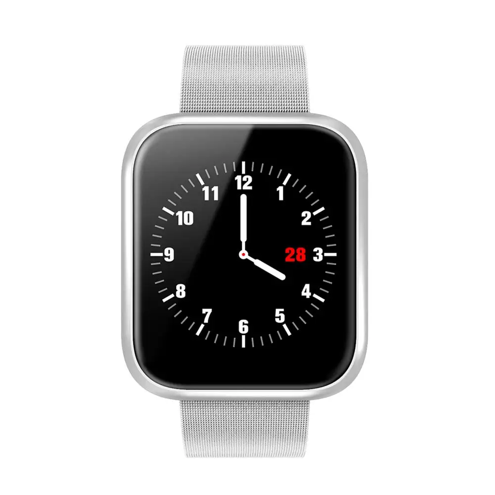 

P70 Smart Watch Fitness Tracker With Heart Rate Blood Pressure Monitor Real Time Measurement Waterproof Pedometer Bracelet