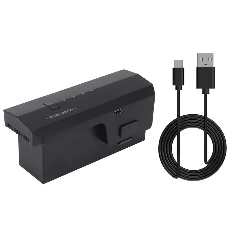 

RCtown SJRC F11 RC Drone Quadcopter Spare Parts 11.1V 2500Mah LiPo Battery and Charging Cable RC Accessories