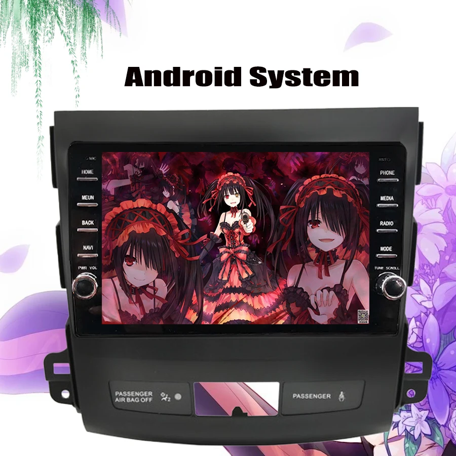8 ядер Android 10 0 Автомобильный dvd Радио GPS navi мультимедиа для Mitsubishi Outlander 2006 2007 2008 09 2010