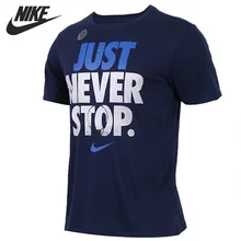 Nike Original New Arrival JUST NEVER STOP Men's Skateboarding T-shirts Short Sleeve Comfortable Quick Dry Sportswear #913480 Nike Original New Arrival JUST NEVER STOP Men's Skateboarding T-shirts Short Sleeve Comfortable Quick Dry Sportswear #913480