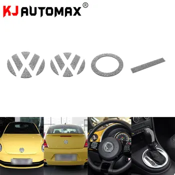 

KJAUTOMAX For VW BEETLES 2000-2013 One Set Diamond Emblem Ring Sticker