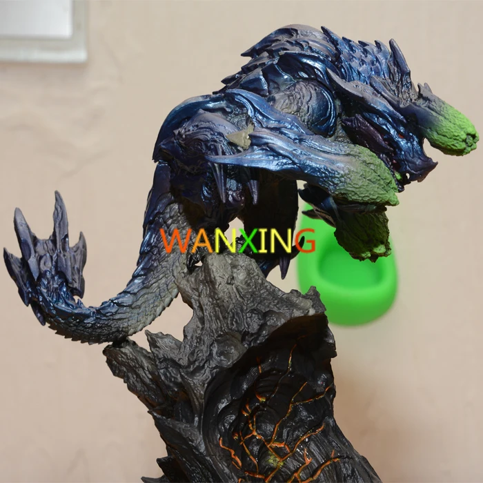

1/6 Scale Model Monster Hunter Series Resin Primary Color Static Dragon Type Hand Ornaments Toys For Children Free Shipping