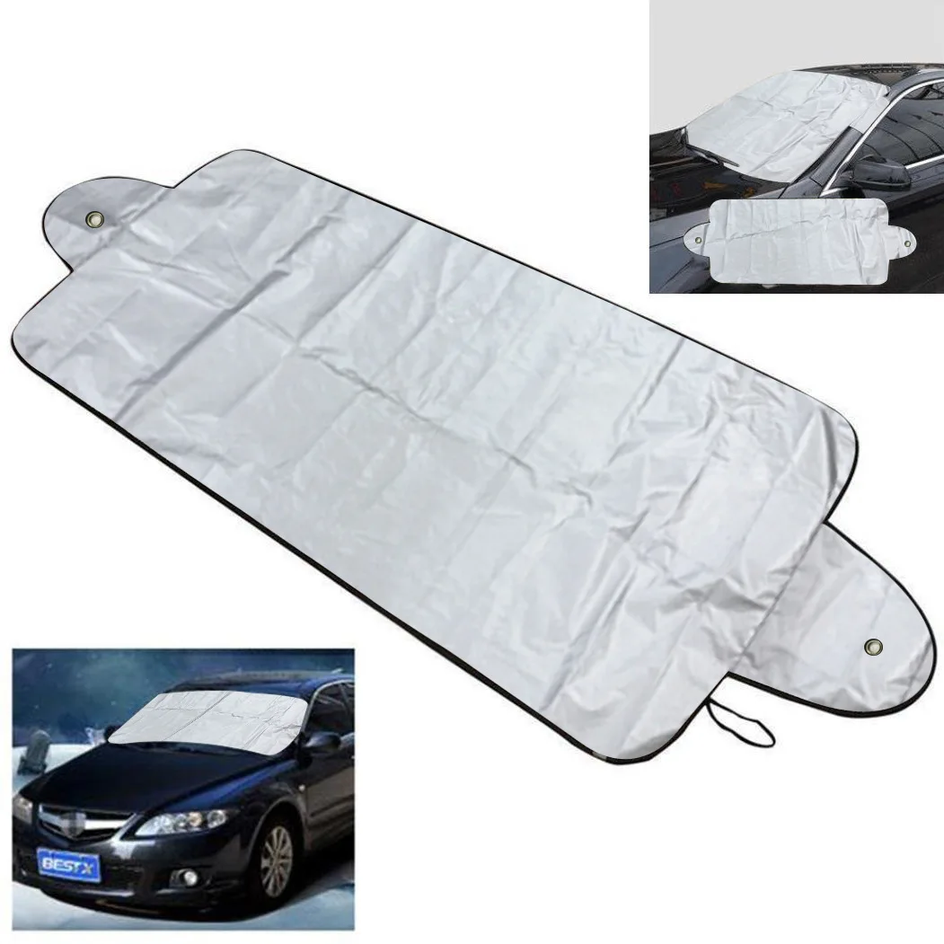 

1 PCS Car Snow Ice Protector Visor Sun Shade Fornt Rear Windshield Cover Block Shields Drop Shipping