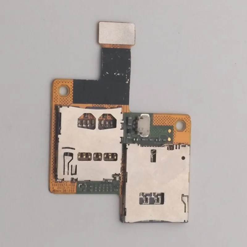 Azqqlbw For HTC Desire 601 SIM Card Tray Slot Reader Holder Flex Cable Sim holder Repair Parts | Мобильные телефоны и