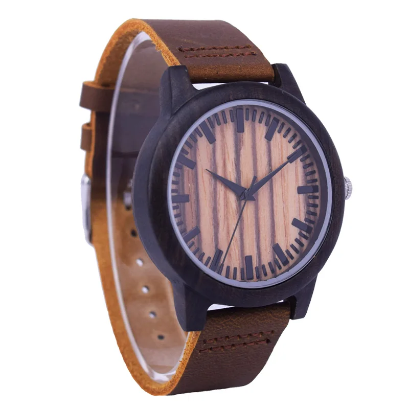 

SIHAIXIN Wood Watch Man Woman Top Sale Quartz Wristwatches With Japanese Movement For Gift Free Shipping Relogio Masculino