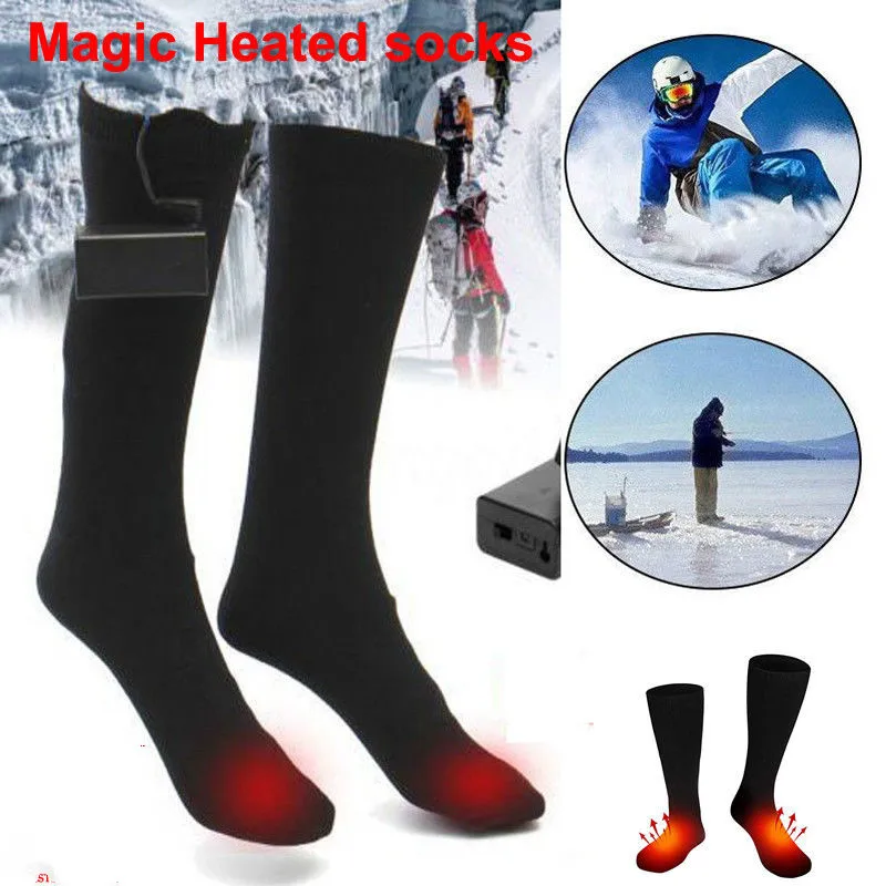 battery socks to keep feet warm