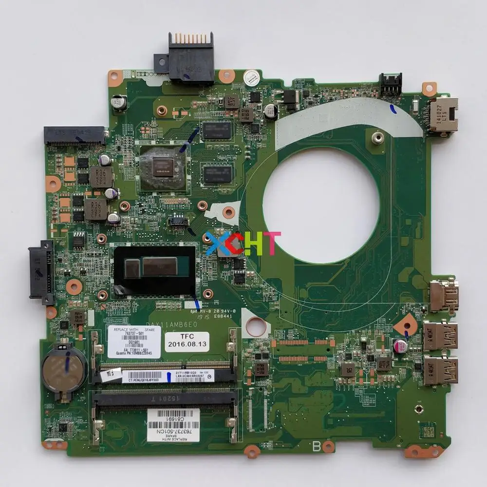 

763737-501 763737-001 763737-601 w 840M/2GB i5-4210U DAY11AMB6E0 for HP Pavilion 14-V Series NoteBook PC Laptop Motherboard