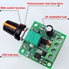 1.8V 3V 5V 6V 7.2V 12V 2A 30W DC Motor Speed Controller Mini DC Motor Speed Regulator Controls PWM 1803BK ► Photo 3/6