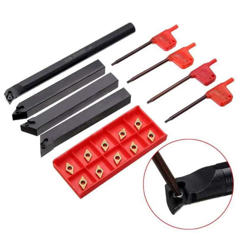 

S12M-SDUCR07+SDJCR1212H07 Turning Tool Lathe Boring Bar Holder Insert Blade