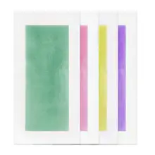 10 шт./упак. 5*10 см Нетканая ткань двухсторонняя быстрая бумага для удаления волос для ног подмышек руки легко использовать