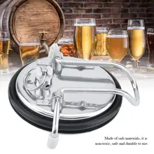 Карбонация пробный пивной крышка кега из нержавеющей стали запасная крышка Soda Пивной Бочонок Крышка пивного домашнего пивоварения инструмент для изготовления