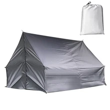 Открытый кемпинг палатка гамак Многофункциональный меняющийся навес дождь Летающий Водонепроницаемый брезент Рипстоп дождевик путешествия Туризм Пикник