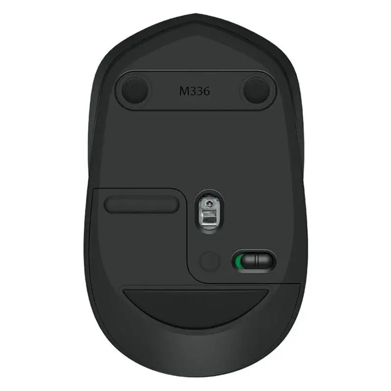 Logitech M336 Bluetooth 3,0 ноутбука мыши Беспроводной Мышь 1000 точек/дюйм для Windows 7/8/10, Mac OS X 10,8 сhrome OS Android 5,0