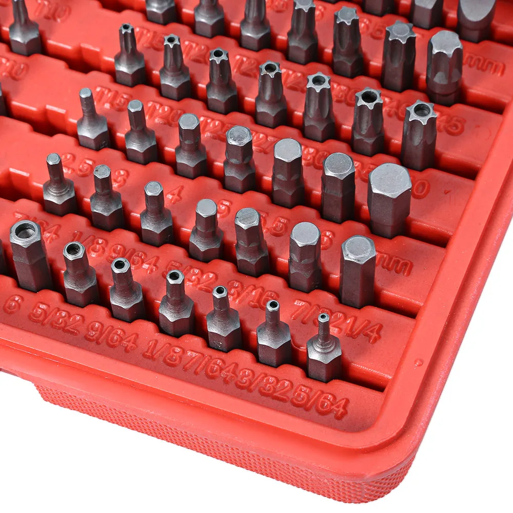 100 шт. бит Diver электрическая отвертка Torx Proof Bits шайба рукав комбинация