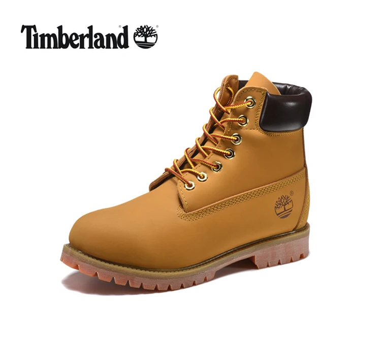 

TIMBERLAND Women Classic 10061 Wheat Autumn Yellow Ankle Boots,Woman Leather Timber Casual Shoes Oversea Simple Version 36-40