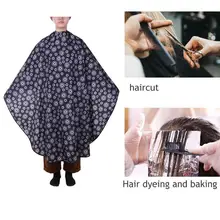 Сделай Сам Стрижка волос Парикмахерская Ткань на молнии водонепроницаемый Салон Парикмахерская накидка для парикмахерской аксессуары инструмент для укладки волос