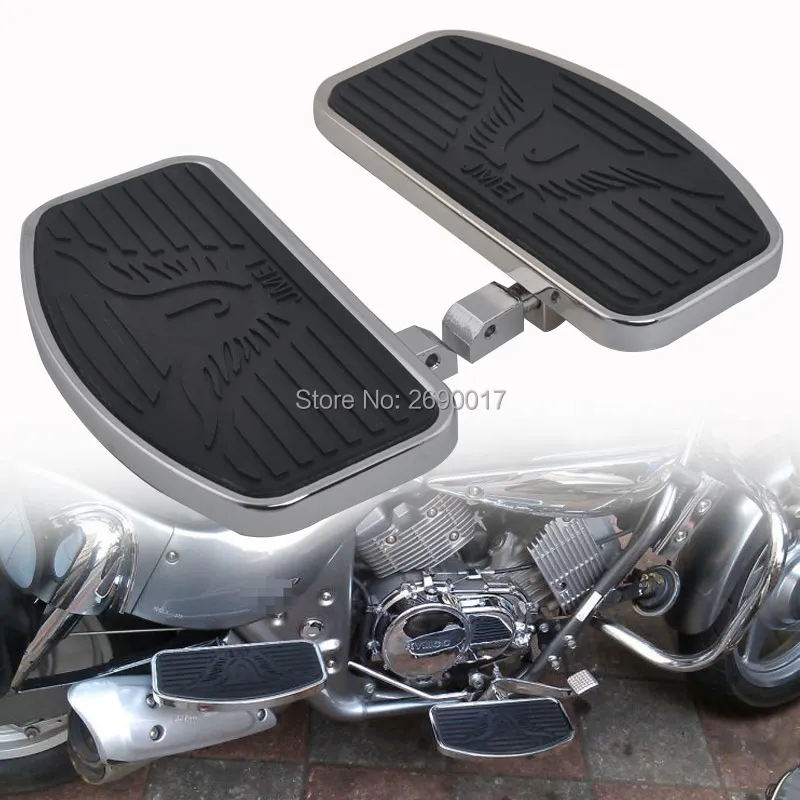 

Rear Passenger Floorboards Fits For Yamaha VStar Custom Classic XV400 XV 650 Dragstar Custom 400 650 1988-2013 New