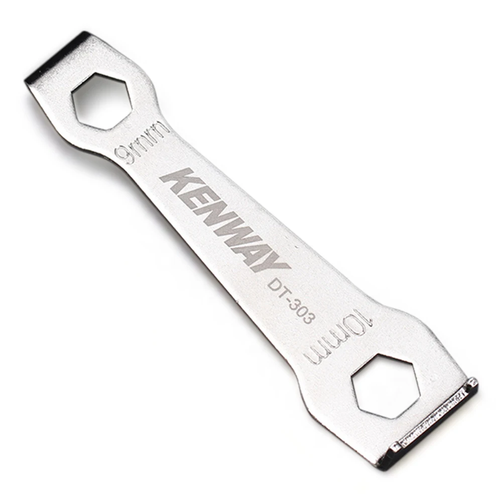 

9mm/10mm Wrench Bike Cycle Chainring Nut Wrench Bolt Spanner Removing Tool Easy and Convenience for use