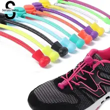 Senza Fretta/1 пара шнурков без завязок, круглые шнурки, эластичные шнурки, шнурки для обуви для мальчиков и девочек DOP9694