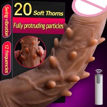 Belsiang Realistic Dildo Vibrator Big Phalos Suction Cup Dildo Soft Penis Phallus Huge Faloimitator Adult Sex Toys for Women