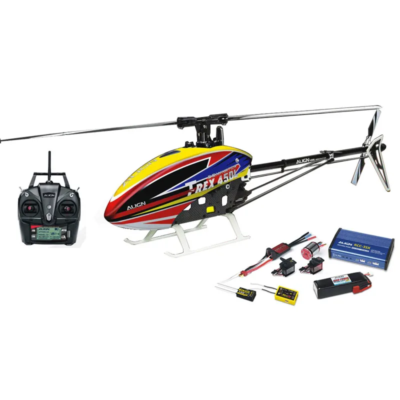 Выровнять A10 450LP DS450/DS455 начального уровня RC вертолет RH45E32XW Dominator супер комбо для