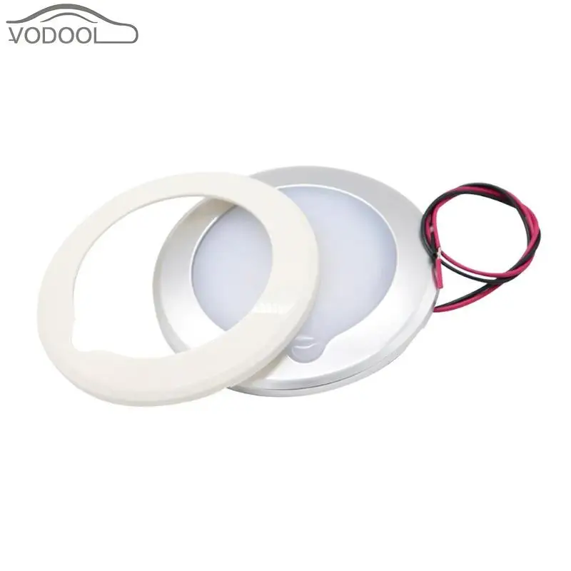 RV Lamp Caravan Accessories Camping Car RV Roof Ceiling Cabin Light IP67 Touch Dimming