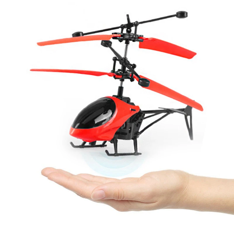 Mini RC drone Flying RC Helicopter Aircraft dron Infrared Induction LED Light Remote Control drone dron Kids Toys fast shipping