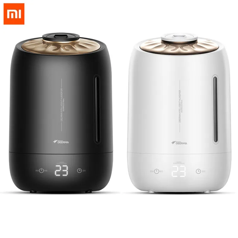 

Xiaomi Deerma 5l Air Home Ultrasonic Humidifier Touch Version Air Purifying For Air-conditioned Rooms Office Household D5