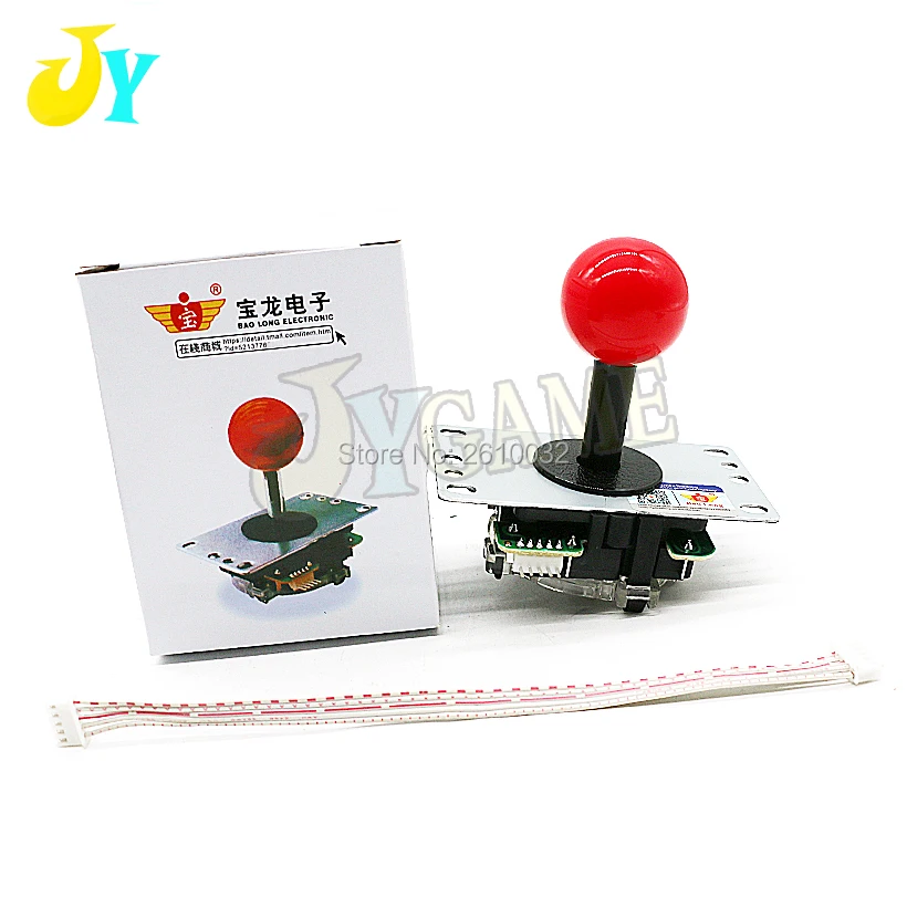 Прочный аркадный джойстик 4 Way 8 способ Stick с 5 контактный кабель для Jmma MAME USB