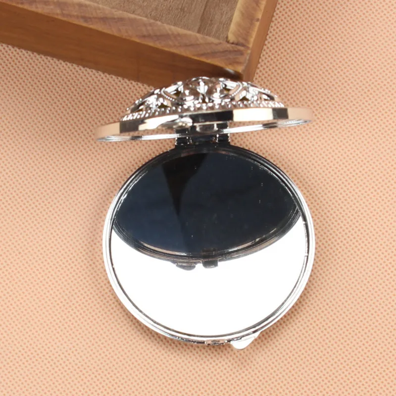 

Plastic Lovely small mirror Ancient costume cosmetic mirror With a mirror Portable cosmetic mirror