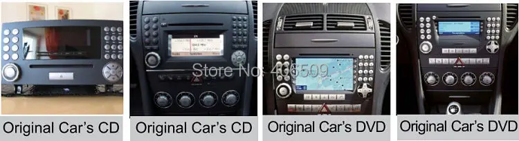 Discount Android 8.0 Car DVD Player for Mercedes Benz SLK 171 SLK200 SLK280 SLK350 SLK55 with GPS Navigation Radio BT USB 4Core 4G+32G 7