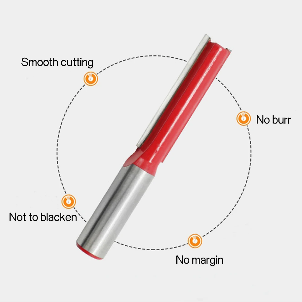 

1/2 Shank Extra long 3" Blade 1/2" Cutting Dia Straight Router Bit Woodworking cutter Tenon Cutter for Wood Woodworking