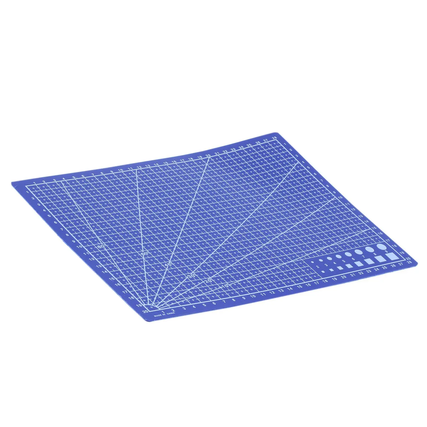 AAAJ-A4 сетки линии резки мат ремесло карты Ткань Кожа бумага доска 30*22 см синий