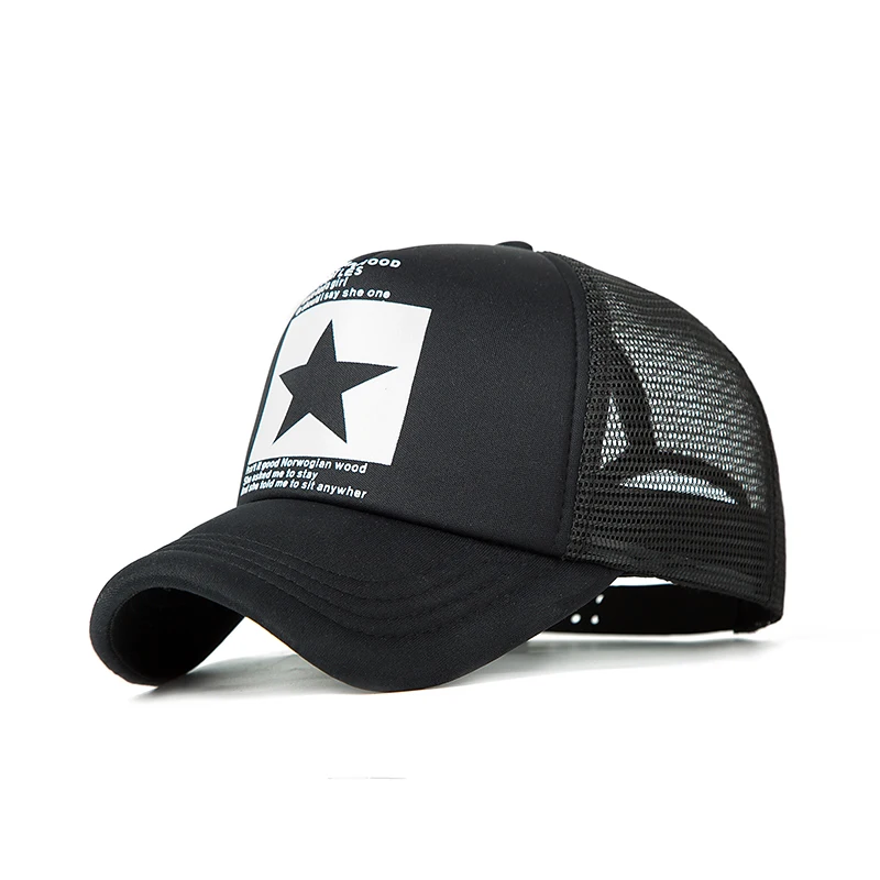 

New Fashion Summer Baseball Cap Women Men Mesh Breathable Snapback Cap Unisex Adjustable Sport Hats Dad Hat Bone Drop Shipping