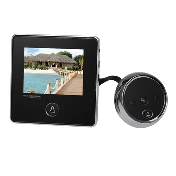 

3.0‘’ TFT LCD Digital Door Eye Peephole Viewer Doorbell Camera IR Night Vision Photo Taking Super Long Standby for Home Security