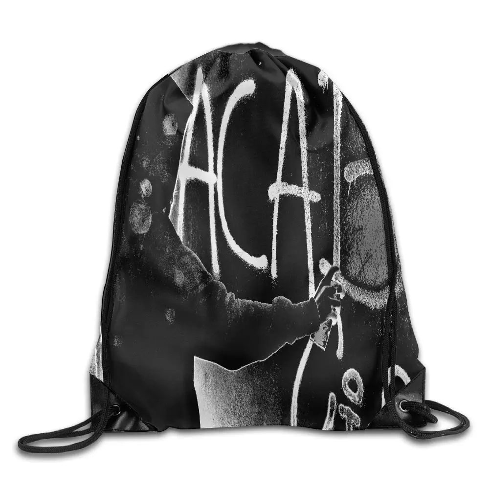 SAMCUSTOM ACAB 3D печать Плечи сумка тканевый рюкзак для мужчин и женщин порт шнурок