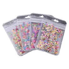 500 шт./упак. Типсы Декор ногтей из полимерной глины ногтей наклейки для украшения ваших ноготков, Советы наклейки для салонов патч, аксессуары