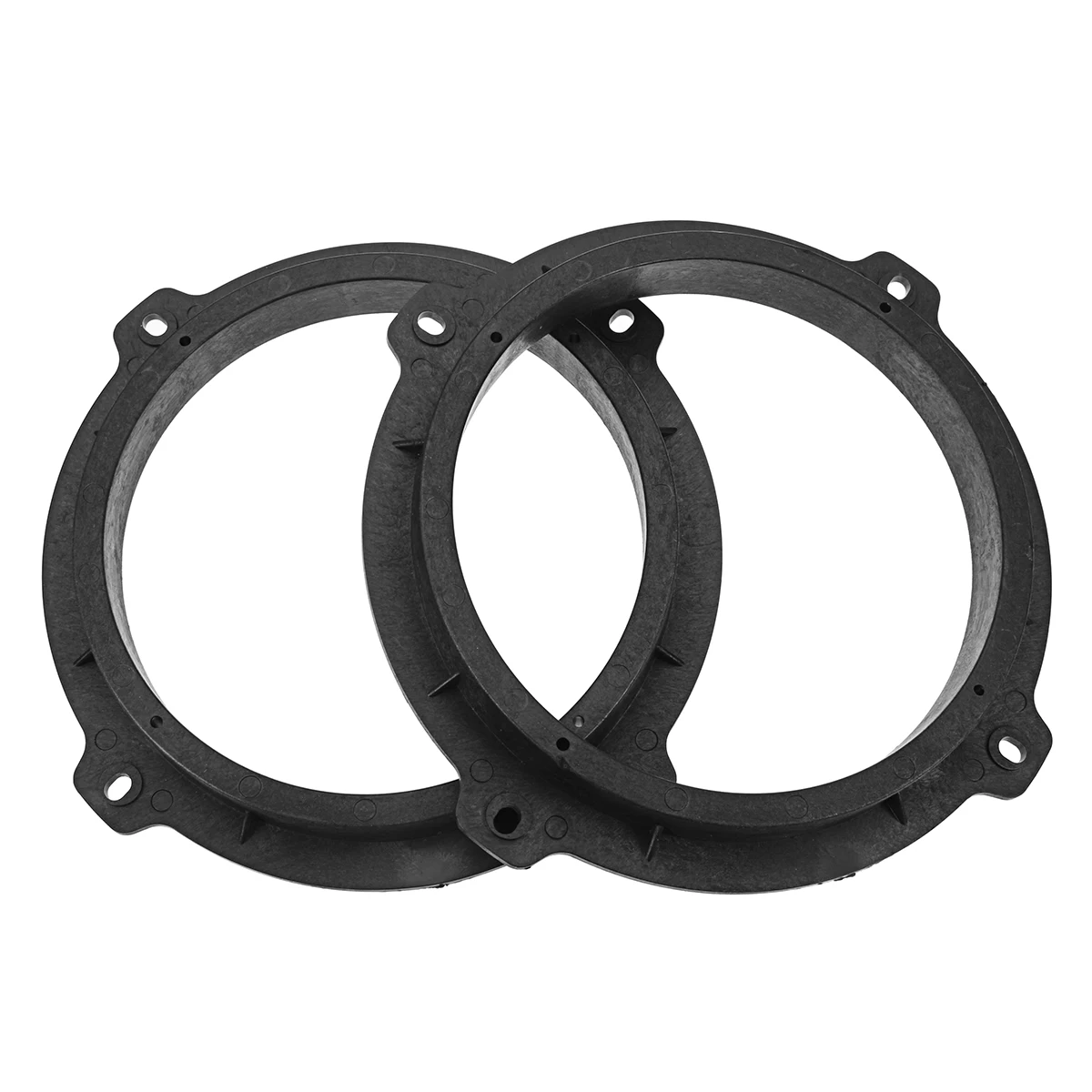 

2x 6.5 inch Car Front Door Speaker Mat Adapter Plates Bracket Spacers Ring for Hyundai ix20 ix25 ix35