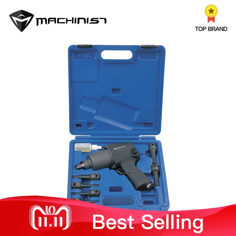 

10pcs 1/2" Pneumatic sleeve socket tool set Large Torque Wrench Professional car Auto Repair Pneumatic Tools NY-FPT10P