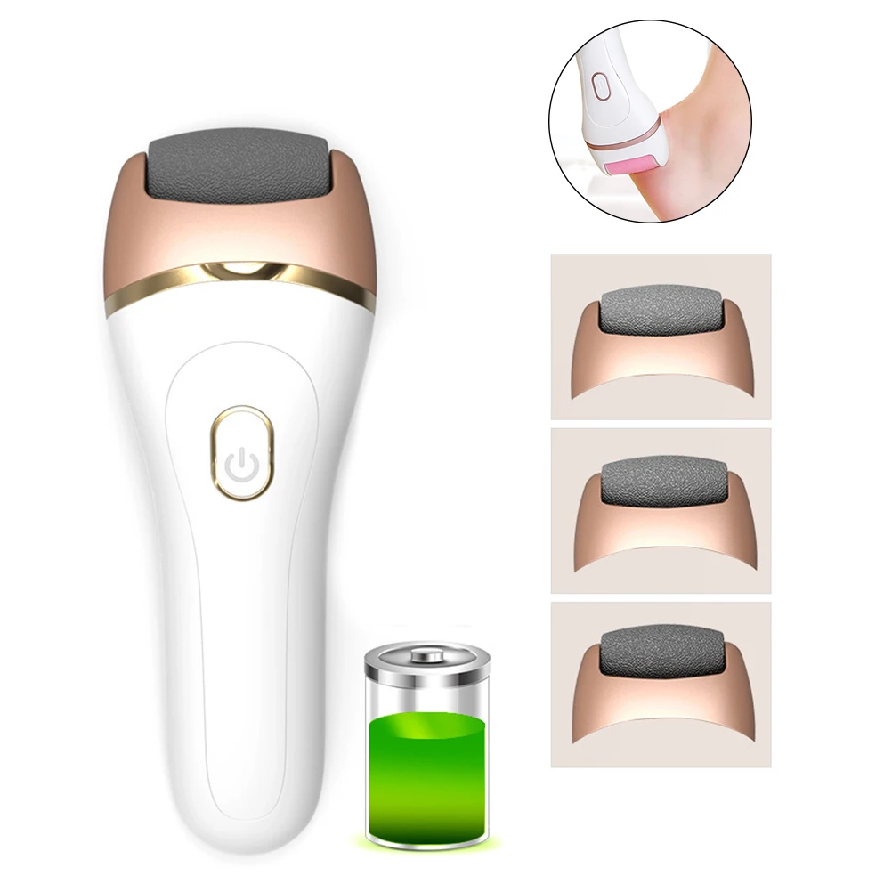 

Professional Electric Callus Remover Rechargeable Pedicure Tool Wet Dry Foot File Calluses Remover
