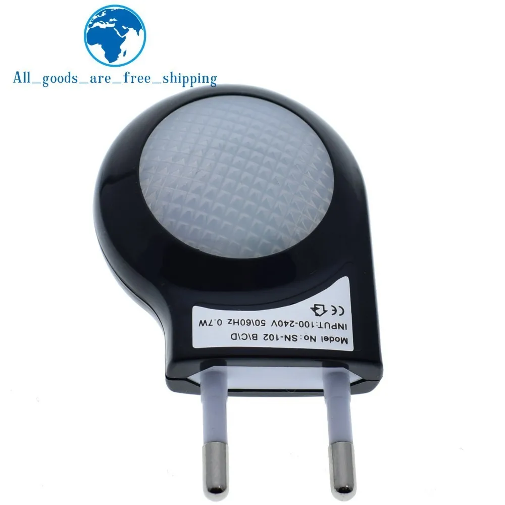 

TZT Mini Led Snail Night Light Auto Night Lamp Built-in Light Sensor Control Light Wall Lamp For Baby Kids Bedroom EU Plug