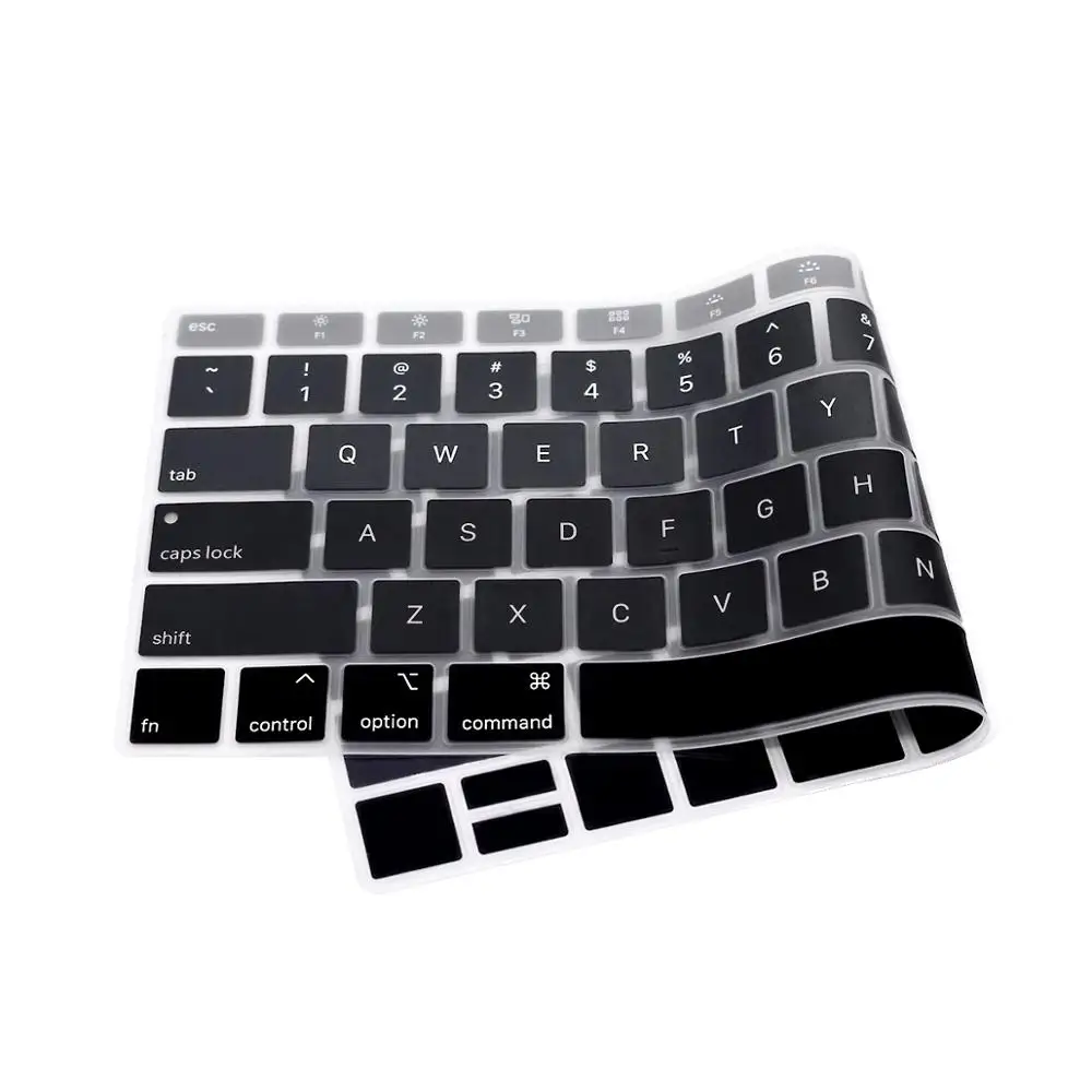 Redlai Englsih градиент Цвет силиконовый чехол кожи для нового Macbook Air 13," A1932 с retina Дисплей& Touch ID
