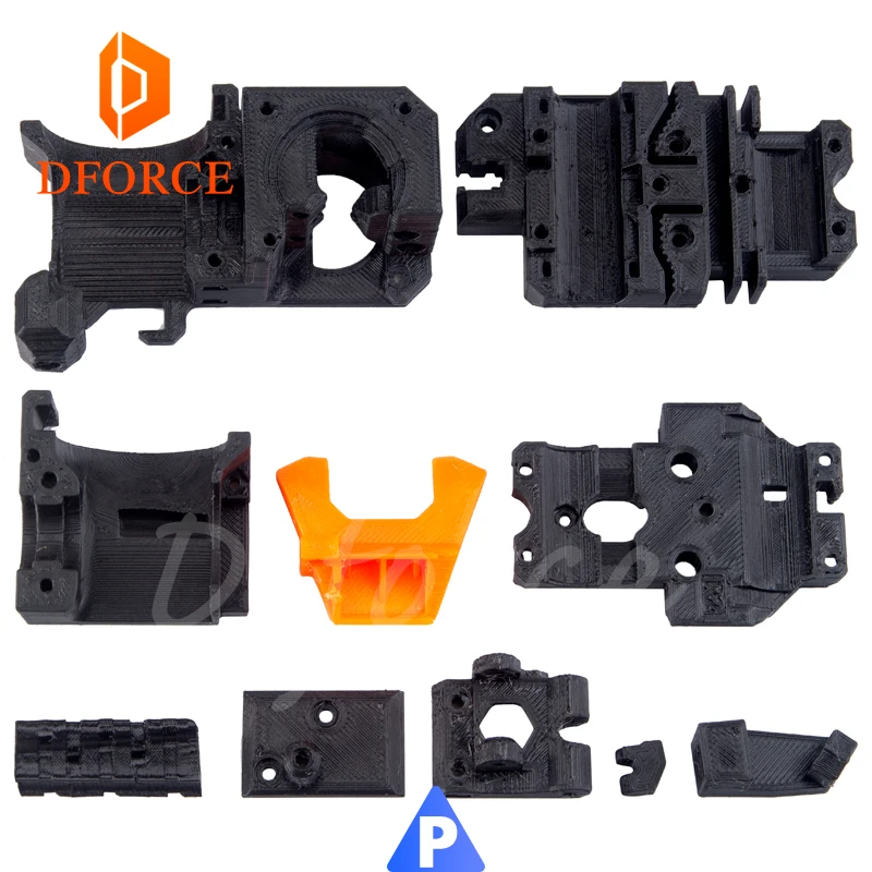 D-FORCE печатные части для Prusa i3 MK3 MK2/2,5 3D Принтер Комплект