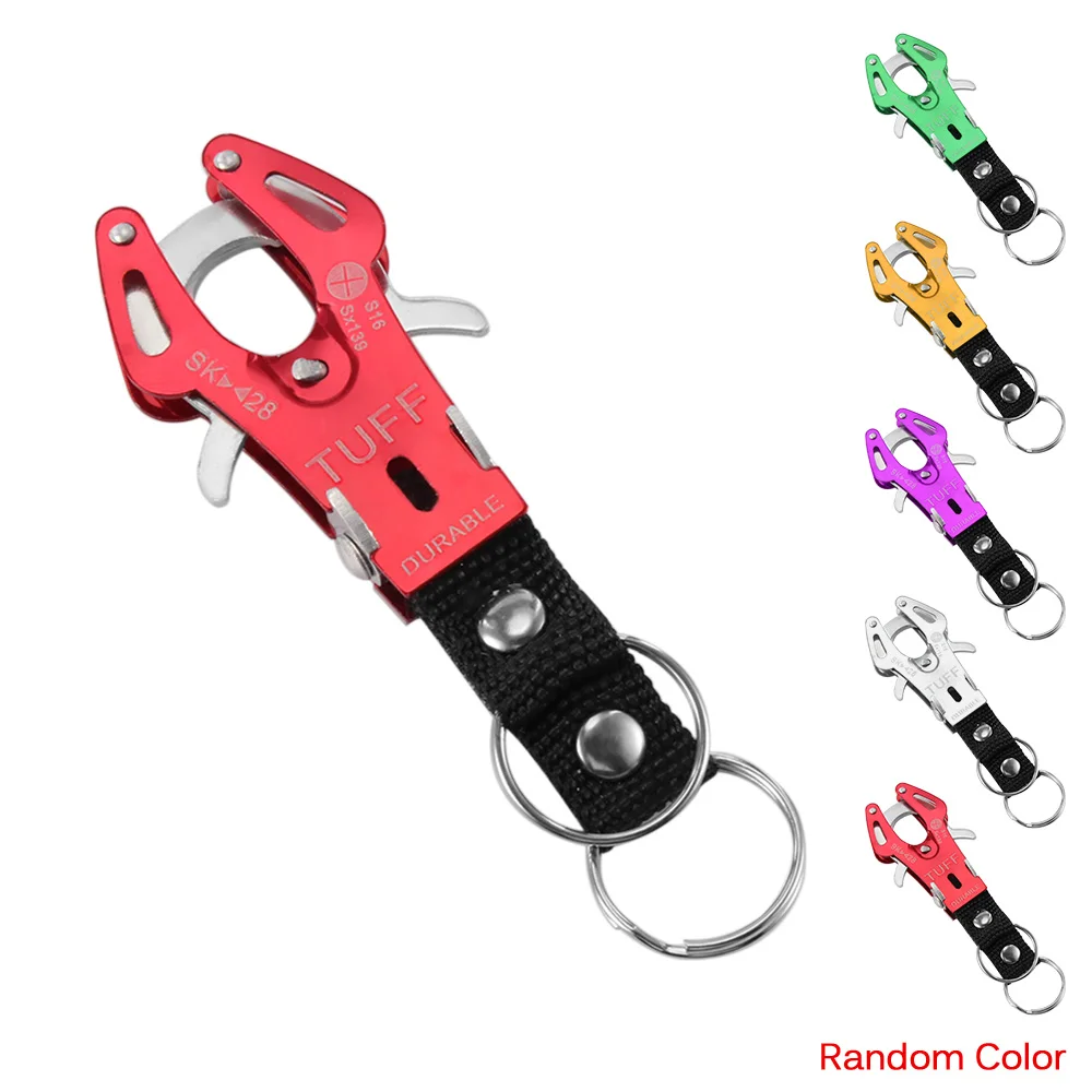 

Hanging Backpack Key Ring Hanging Kettle Climbing Hook Durable Waterproof High Strength Hiking Climbing Accessories