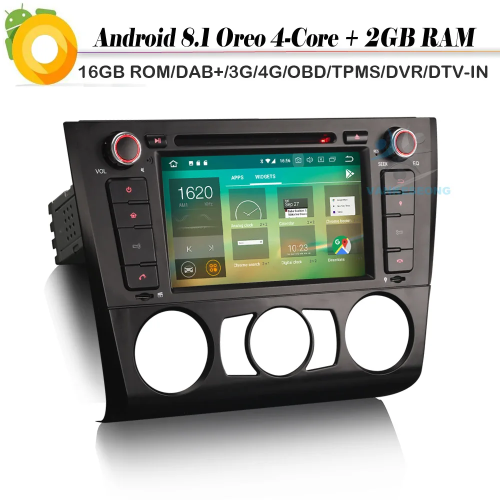 DAB + четырехъядерный Android 8 1 Авторадио Стерео WiFi 4G радио OBD Bluetooth BT автомобильный CD