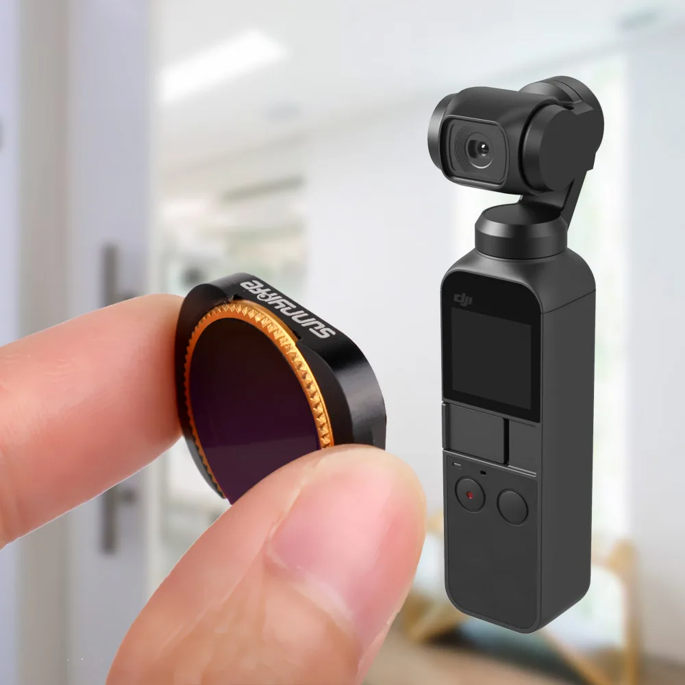 Для DJI OSMO карманный фильтр объектива камеры ND CPL фильтры Комплект для OSMO Карманный карданный Аксессуары Polar ND4 ND8 ND16 32 УФ Магнитный