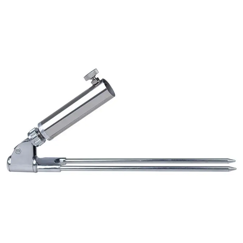 

Portable 180 Degree Angle Adjustable Stainless Steel Fishing Rod Holder Inserting Style Fishing Pole Stand Tool